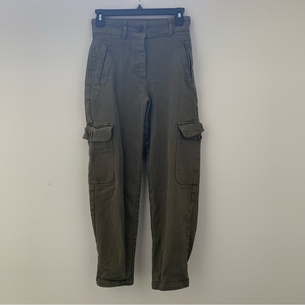 Aritzia Wilfred free olive green cargo pants size 2